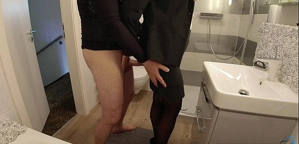  fucking business woman in ripped pantyhose - business-bitch